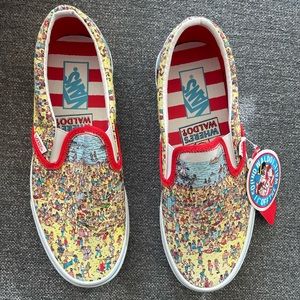 Vans | Where’s Waldo | Sz W 8